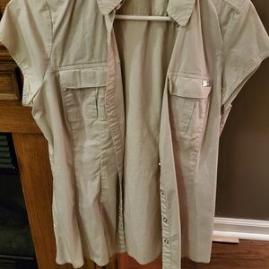 Cream colored Express shirt